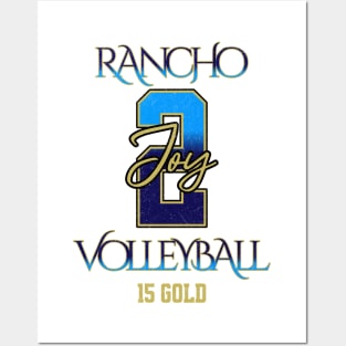 Joy #2 Rancho VB (15 Gold) - White Posters and Art